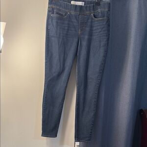 Levi's Blue Skinny Jeans with Smooth Texture